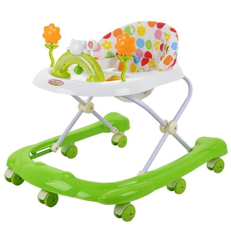 婴儿学步车6-18个月音乐可折叠宝宝儿童学行车防侧翻脚步车脚步车
