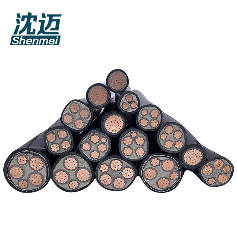沈迈 铜芯铠装电缆 WDZB-YJY23-0.6/1KV-4*25平方毫米 米高清大图