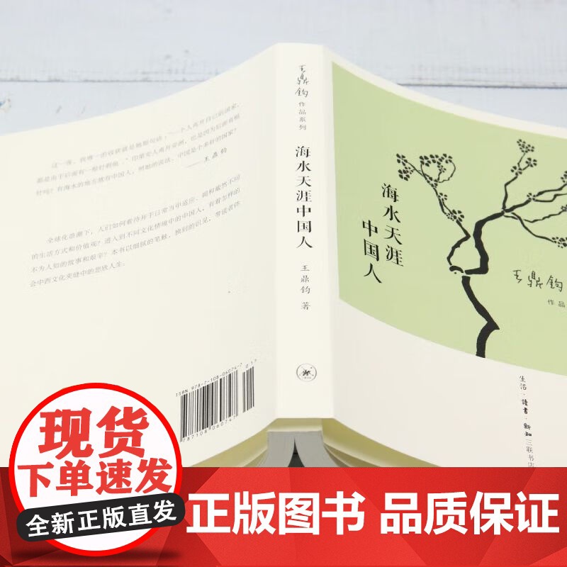 海水天涯中国人 王鼎钧作品系列 带读者体会中西文化夹缝中的悲欣人生 三书书店店高清大图