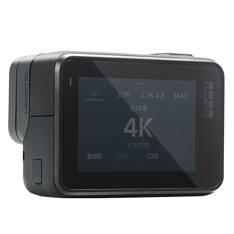 GoPro HERO 5 Black运动摄像机 含自驾旅行配件套包 4K高清视频 触摸屏 10米防水 智能语音控制