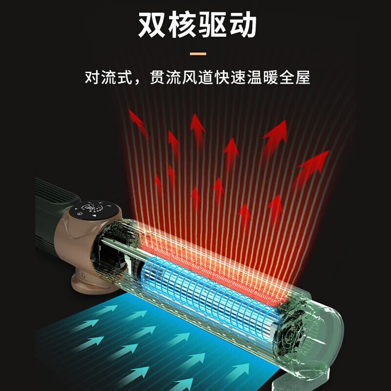 惠葵思 PD-NDO1A-2 3000W 电取暖器 (计价单位:台) 绿色高清大图