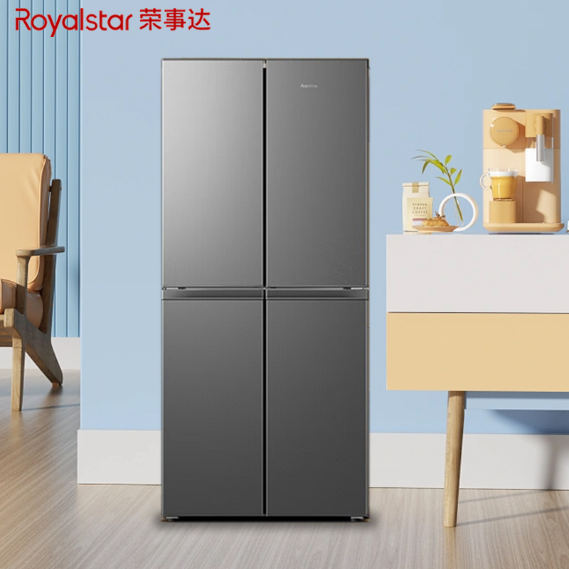 荣事达(Royalstar)四门三温法式冰箱冷藏冷冻软冷冻家用大容量多门电冰箱节能冰箱BCD-408M9RGZ钛深灰