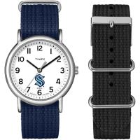 Timex 男士mm可调节舒适腕表可更换彩色表带时尚休闲手表