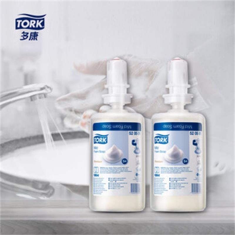 维达(Vinda)多康tork 温和型泡沫洗手液(1000ML*6支整箱) S4 除污