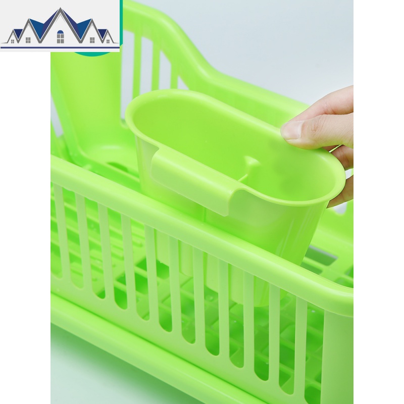 厨房放碗架 塑料用品沥水滴水碗碟架碗筷收纳置物架收纳盒收纳篮 三维工匠高清大图