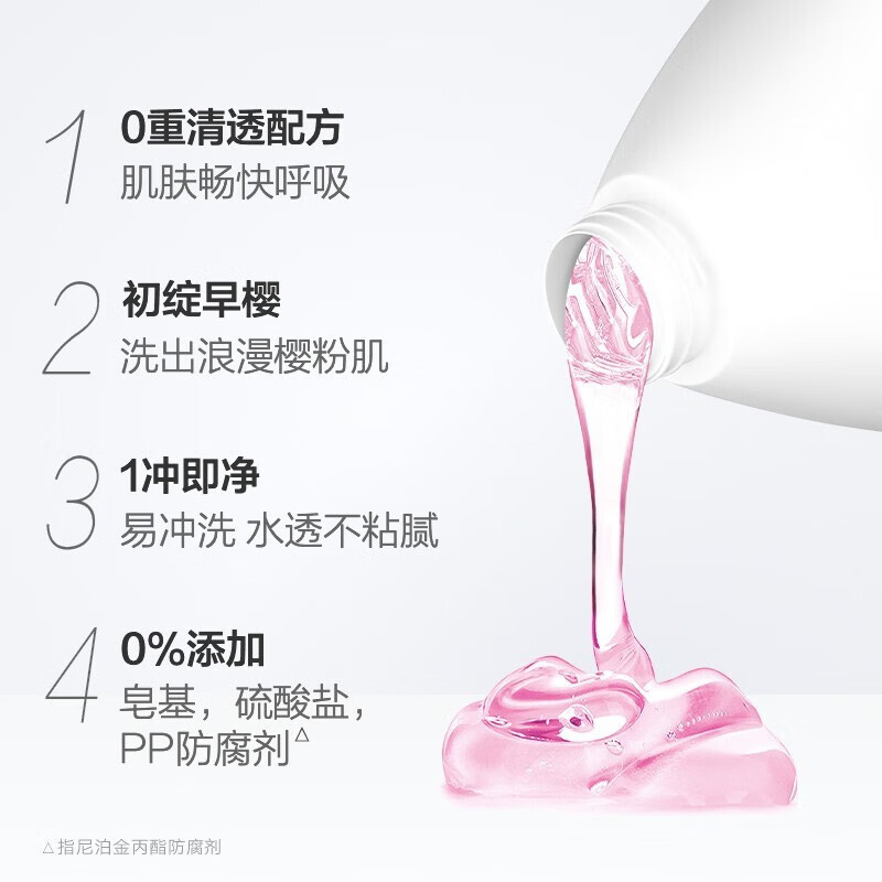 多芬樱花甜香美肤沐浴乳400g 锁水柔嫩肌肤 留香润肤(新老包装随机)高清大图
