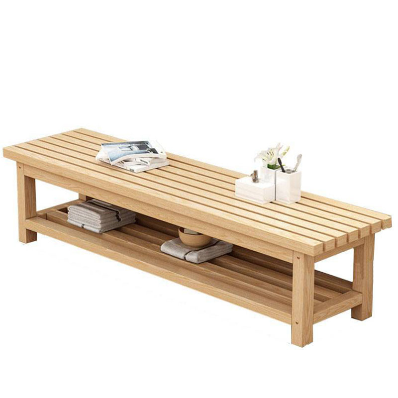 芙瑞塔实木凳 双层1.2米个高清大图