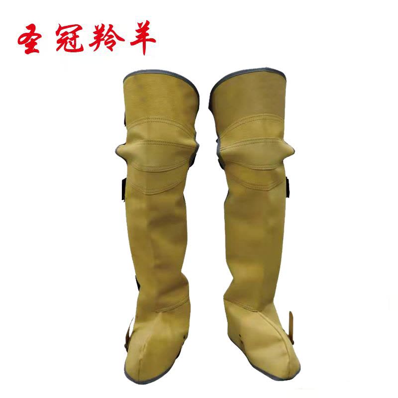圣冠羚羊 牛皮护腿 均码 副图片