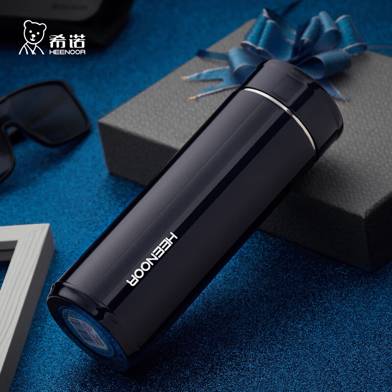 希诺不锈钢保温杯XN-7602紫罗兰 550mL高清大图