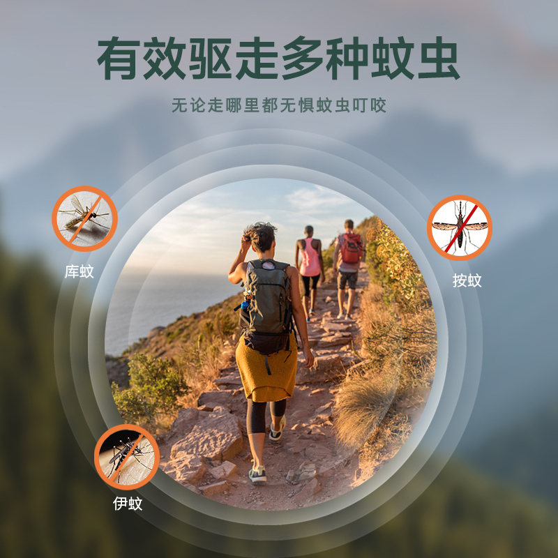 森林地带 15%避蚊胺驱蚊液25ml(爆护便携款)高清大图