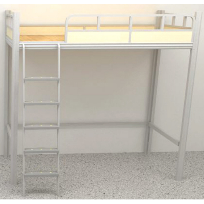 铭威顺挂梯铁床宿舍寝室单人位高架床20009002100mma款工厂现做7天内