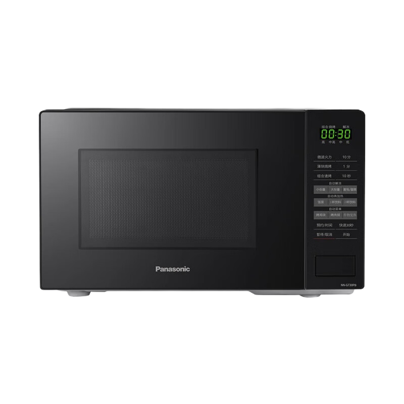 松下(Panasonic)800W高效速热家用转盘式易洁微烤一体机20L容量NN-GT30PB高清大图