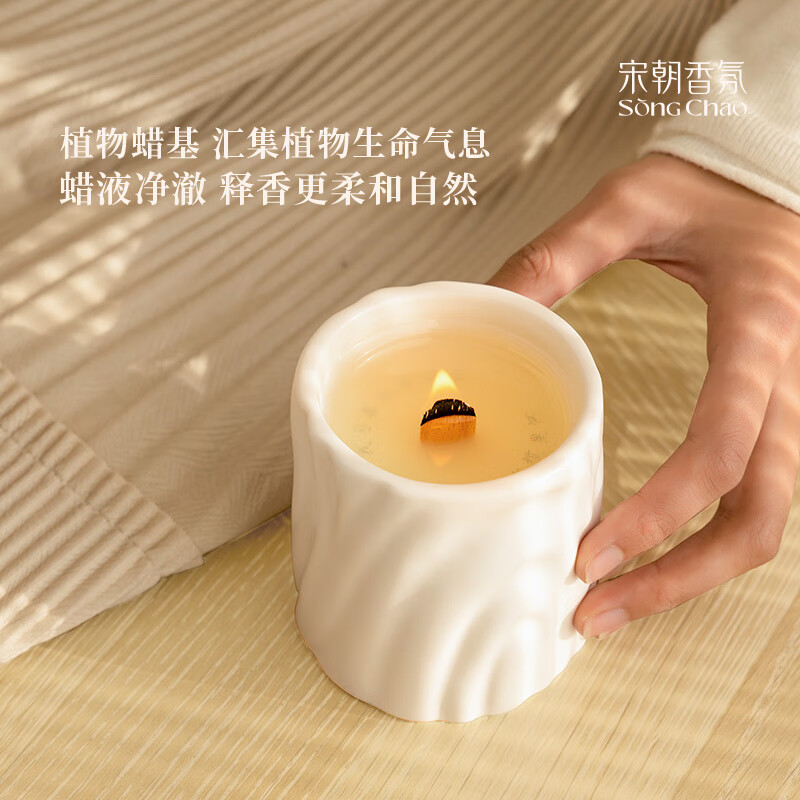 宋朝远山系列香薰蜡烛(松林冷杉) 190g高清大图