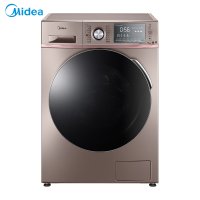 美的（Midea）MD100-1415ADQCJ快净10kg大容量变频滚筒洗烘一体洗衣机10公斤家用新品银离子