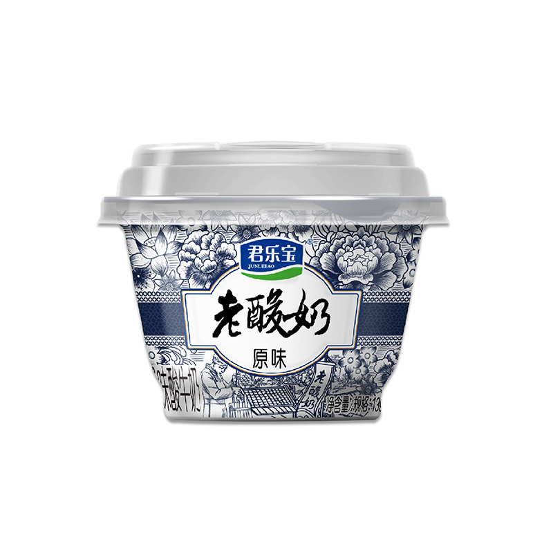 君乐宝 老酸奶原味风味酸牛奶 139克*12 件高清大图