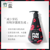 LG竹盐 原生白防牙石 牙膏（按压式）285g