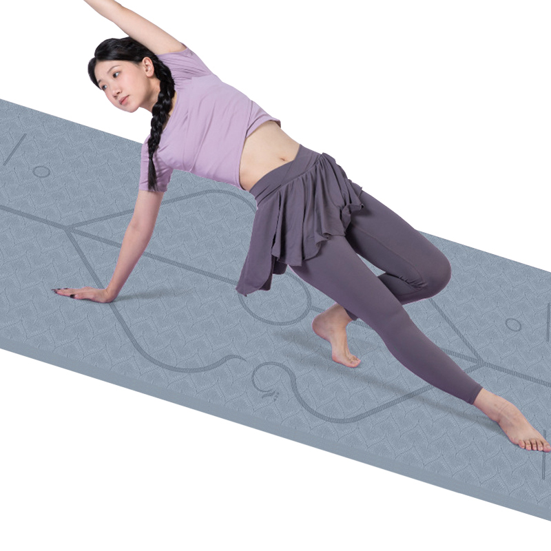 三极户外(Tri-Polar) TP1508 183*61*0.6CM 体位线TPE健身瑜伽垫 （计价单位：个）高清大图