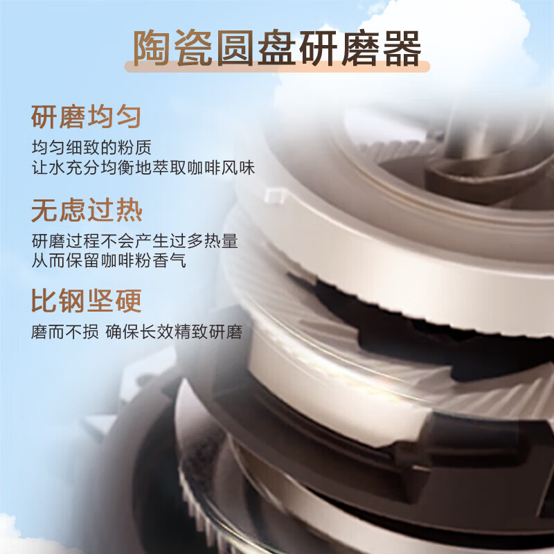 飞利浦(PHILIPS)意式全自动咖啡机家用浓缩萃取研磨一体机黑银款EP3146/82高清大图