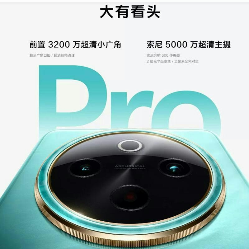 vivo Y300 Pro 钛色 8GB+256GB 骁龙6 5G 6500mAh毫安 80W充电 5000万高清影像高清大图