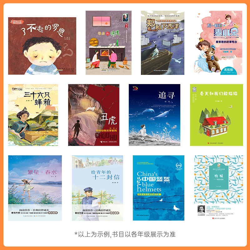 五年级必读全套6本 [正版]2023广东朝阳读书活动笔墨书香经典阅读课外全套一二三四五六年级桦皮船了不起的罗恩母亲的味道高清大图