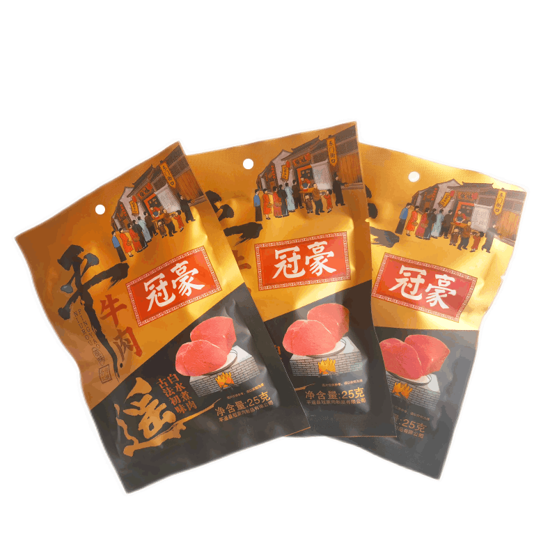 平遥牛肉一口香25gX2袋袋装冠豪 便携代餐轻脂 山西特产 开袋即食图片
