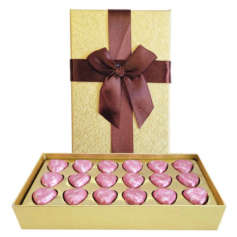 Dove德芙心语巧克力礼盒装18颗纸盒牛奶夹心巧克力节日生日礼物高清大图