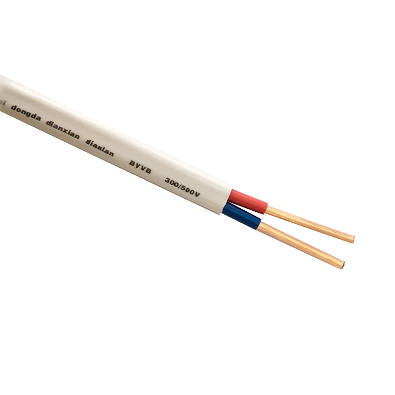 CHDL 铜芯聚氯乙烯护套扁形电线BVVB高清大图