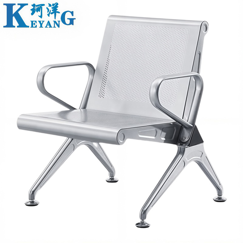 珂洋 不锈钢等候椅 单人位 张高清大图