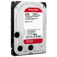 西部数据(WD)红盘 6TB硬盘网络储存(NAS) SATA6Gb/s 64M缓存5400转