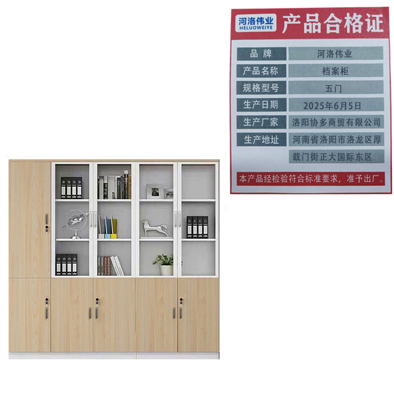 河洛伟业档案柜五门台高清大图