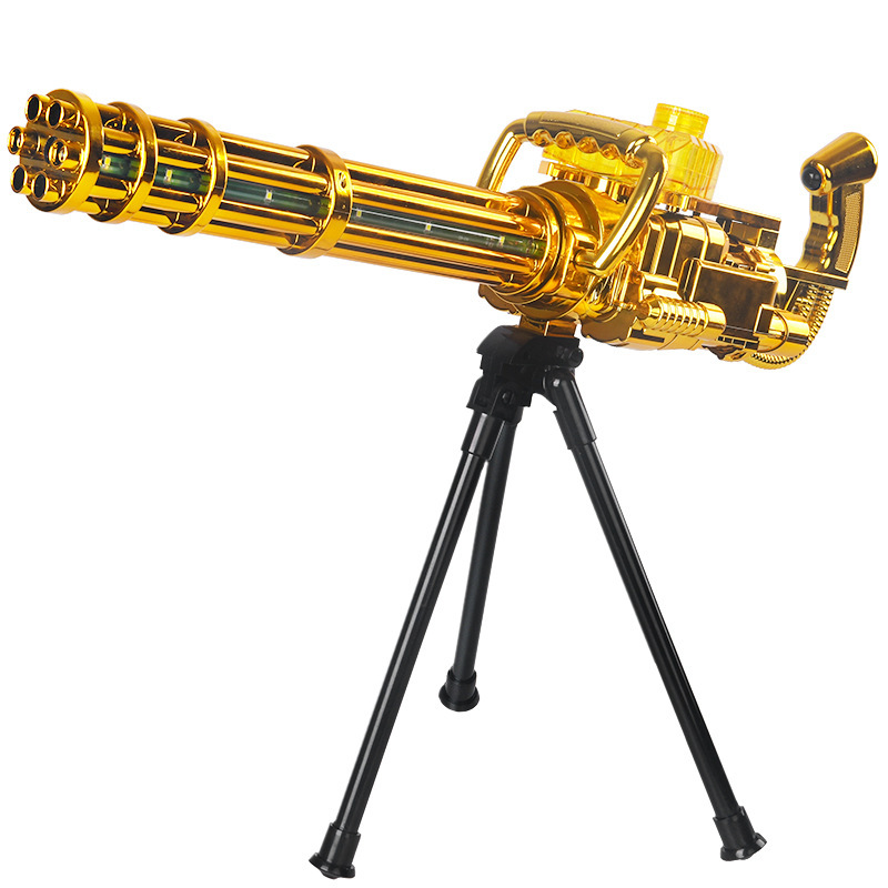 加特林水弹枪玩具枪连发电动加特林机关电动水珠弹水单水晶蛋加特林