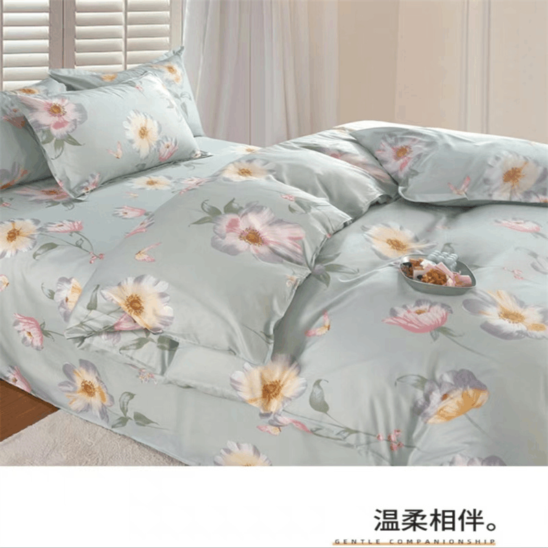 紫韵(四件套) 紫薇花开床饰套件(单位:床)图片