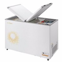 美的（Midea） BCD-311VEM 311升卧式大容量双温双室冰柜 冷冻柜冷藏柜 家用商用冷柜
