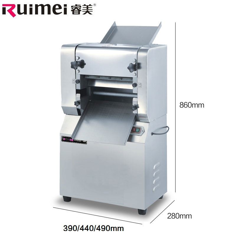 睿美(Ruimei) 30型商用不锈钢压面机 电动揉面压皮机面皮机制皮机压饺子皮机