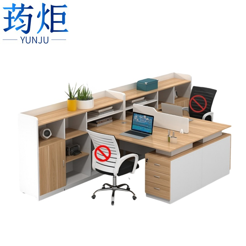 荺炬屏风工位T型两人位组