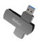 朗科(Netac)U681 高速360旋转车载金属U盘/ 加密闪存盘64G USB3.0