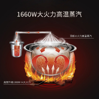苏泊尔(SUPOR) CFXB40HC27-166 球釜电饭煲 4L铜晶内胆预约功能 排水槽 IH电磁加热语音控制电饭锅