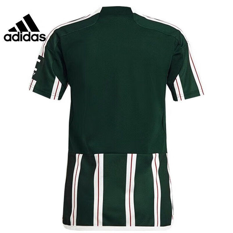 阿迪达斯adidas男子曼联足球运动训练休闲短袖t恤hr3675