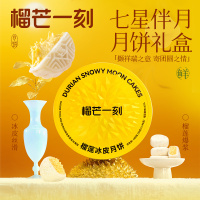 榴芒一刻 金枕榴莲冰皮月饼480g*1