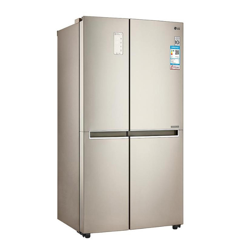 lg冰箱grb2471pva647升对开门风冷变频冰箱智能电脑控温线性变频压缩