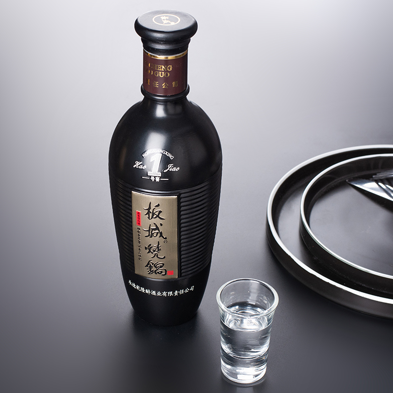 板城烧锅壹号窖 浓香型白酒38度 500ml*4 低度 纯粮食酒水整箱装