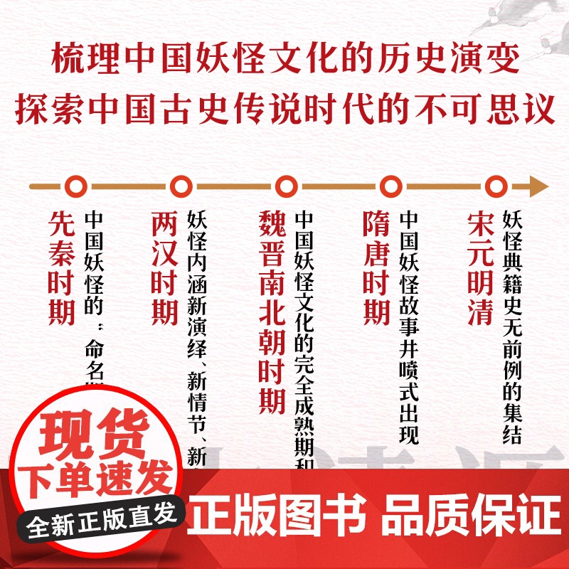 妖怪说 中国妖怪学理论开山之作 中国妖怪文化 妖怪故事 奇幻 志怪 北京科学技术高清大图