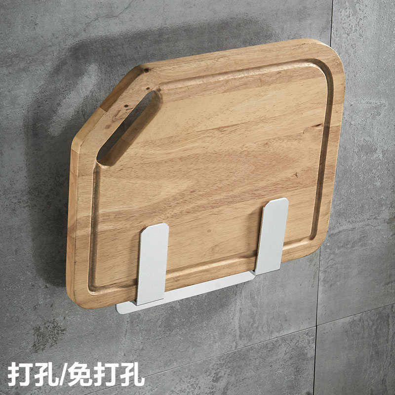 闪电客搁板 壁架ptt 8001 黑色太空铝闪电客砧板架锅盖收纳架免打孔厨房置物架壁挂放案板菜板架子 价格图片品牌报价 苏宁易购洛滑五金工具专营店