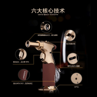 闪电客 便携式冷风焊抢家用小型高温喷火焊枪不锈钢焊接工具点碳 01款焊枪 送2瓶气5根焊丝 抖音
