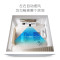 美的 冷风扇单冷立式家用大风量迷你小空调扇 AC100-18D 白色 机械版控制方式左右自动摆风不支持定时5L水箱大容量