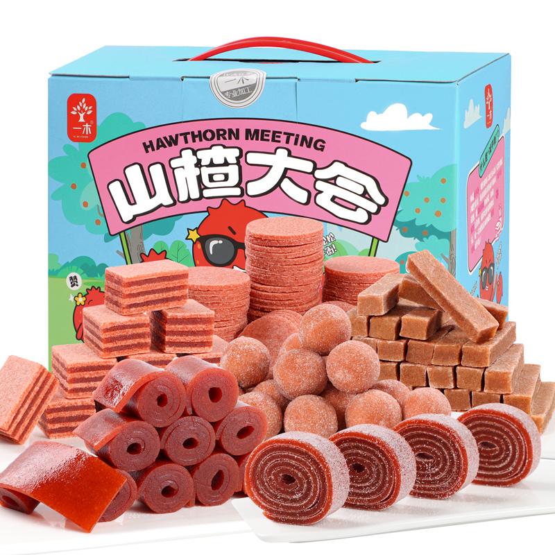 特色馆/一木山楂 山楂大会礼盒1200g山楂片