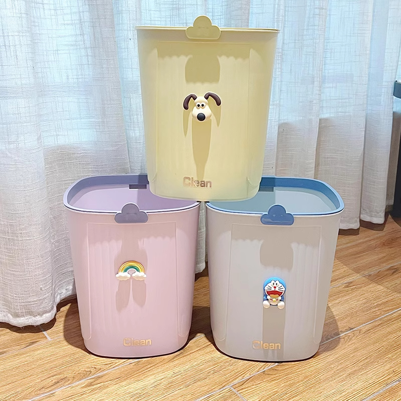 中屹得 方形垃圾桶家用大容量 高高清大图