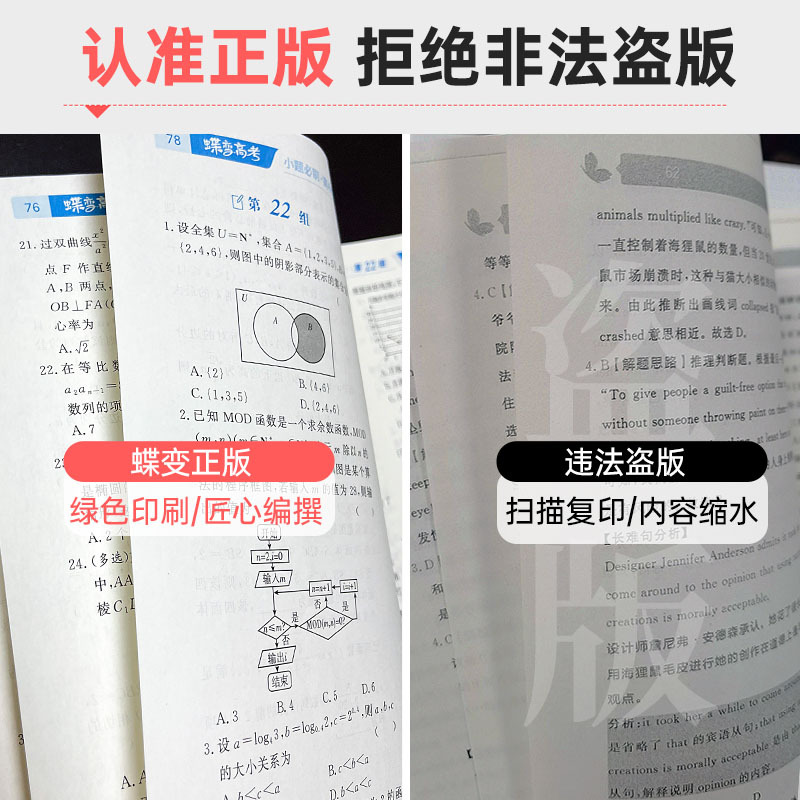 全国通用 [理科套装]物理-化学-生物 [正版]蝶变系列高考小题必刷 高中理综2024版理科综合选择题基础题专项训练 高