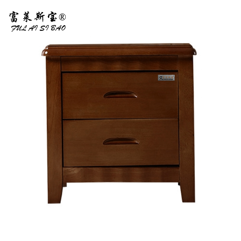 富莱斯宝床头柜(胡桃色)现代中式 470*400*500 /个