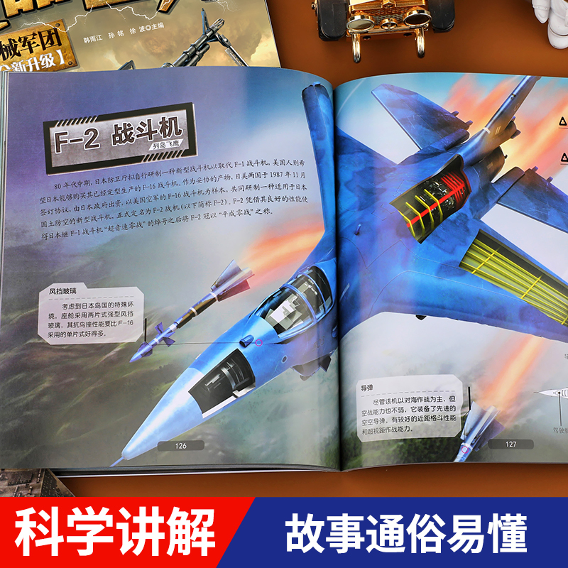 坦克 空天霸主 海中舰队儿童军事百科全书大百科科普类书籍小学生课外